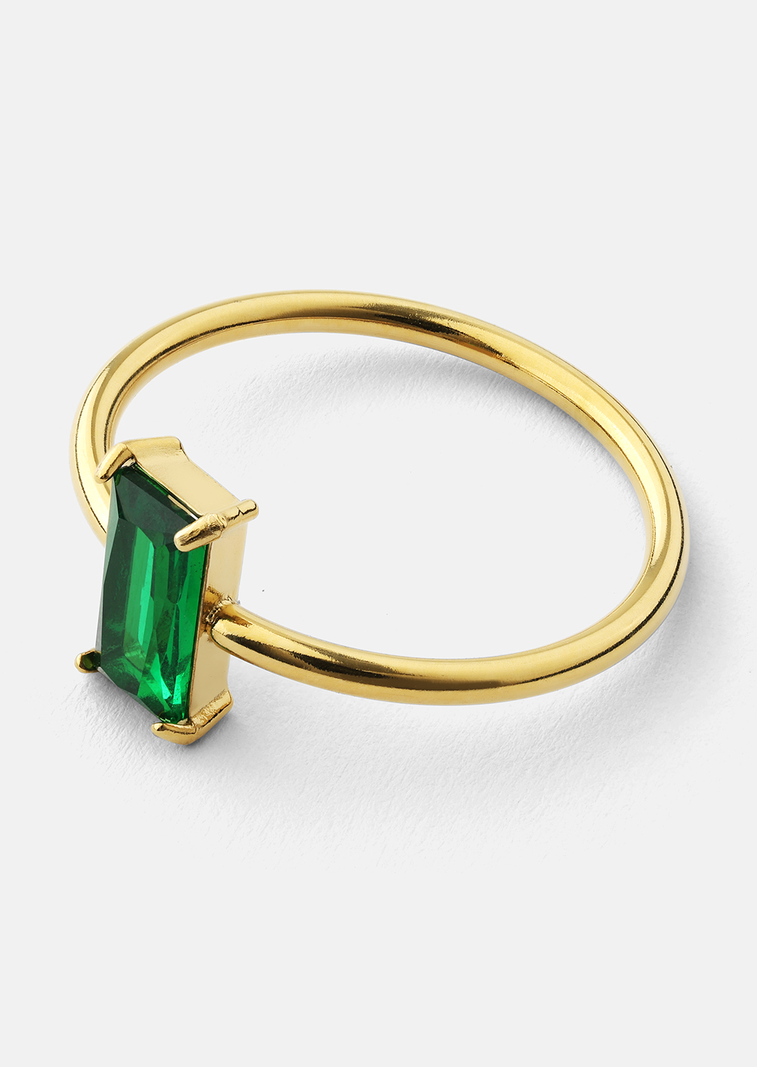 Ring Emeraldis - 18k Vergoldet