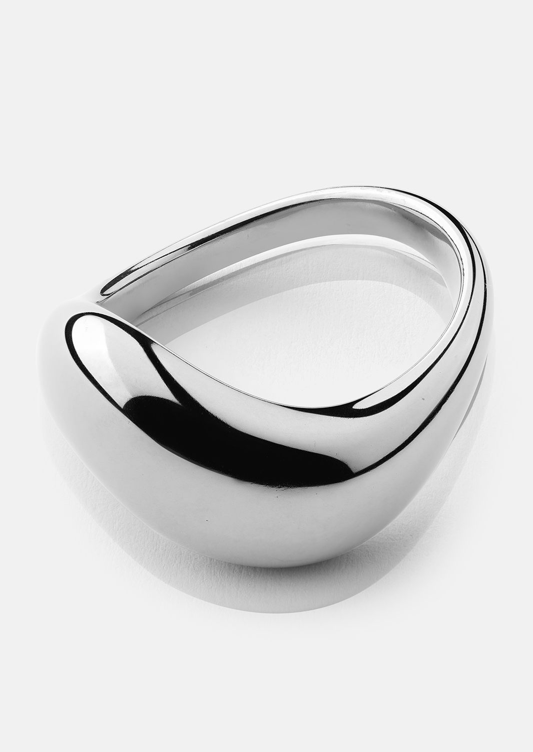 Ring Soft Curve - Versilbert