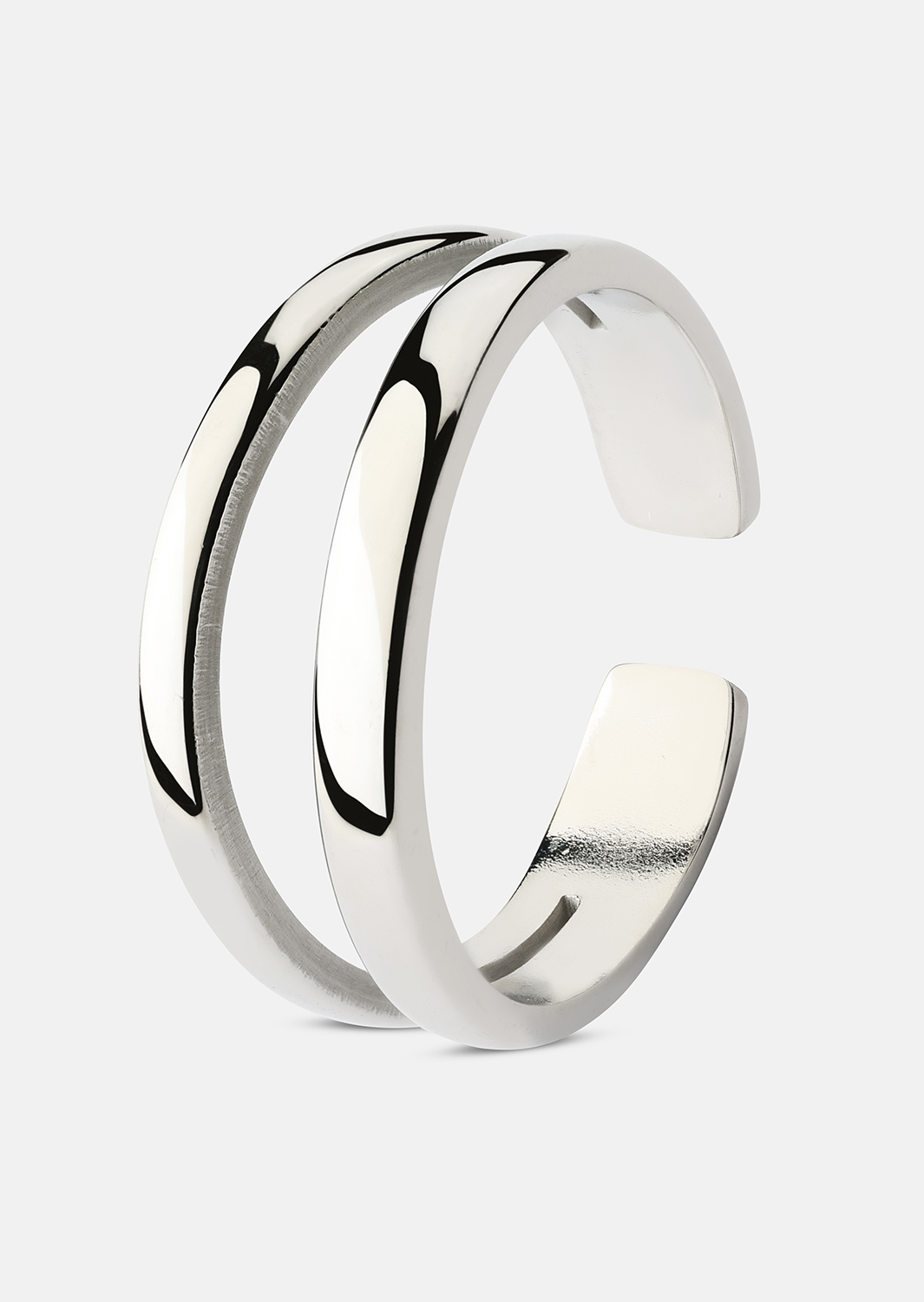 Apertura Ring - Versilbert
