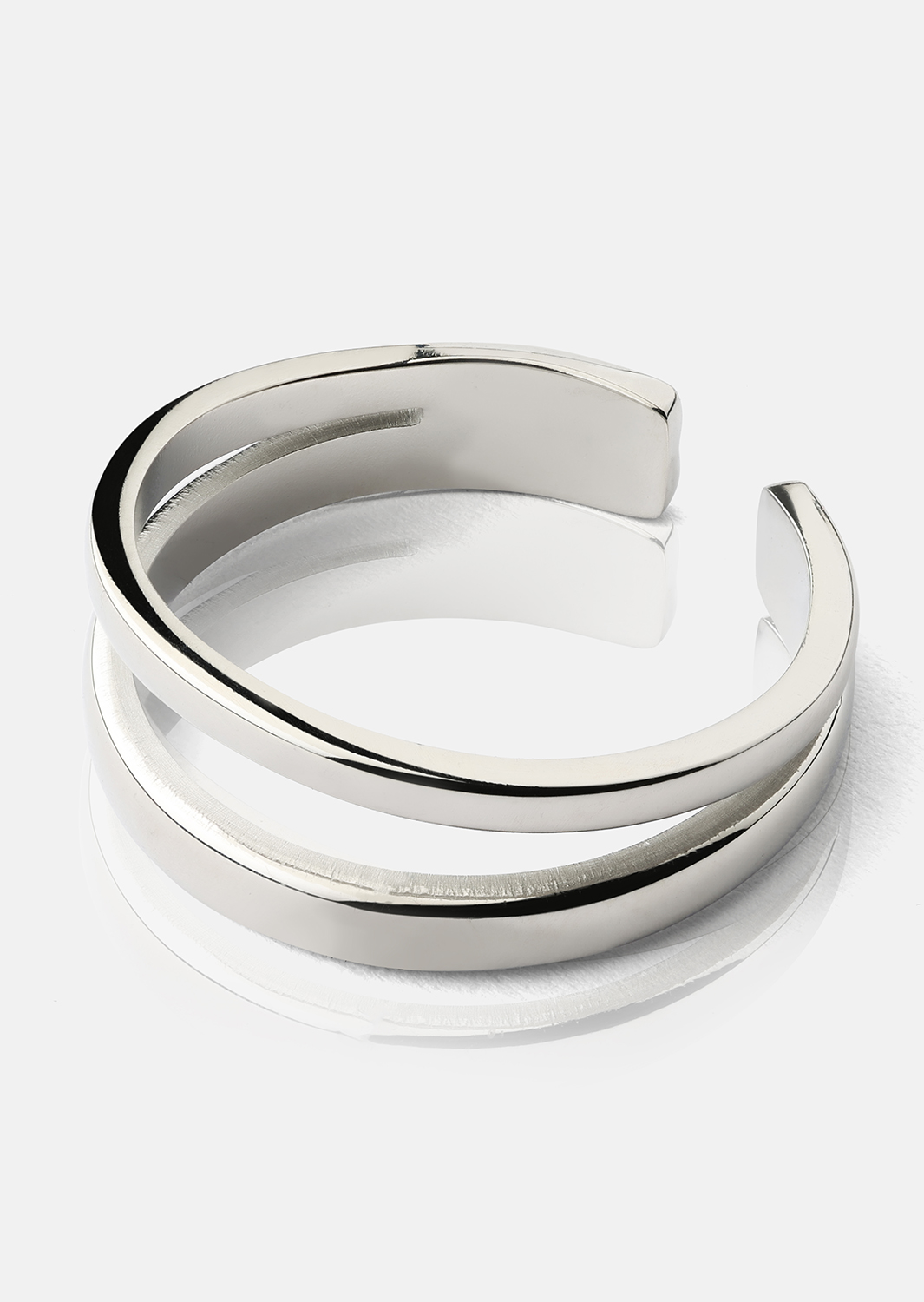 Apertura Ring - Versilbert