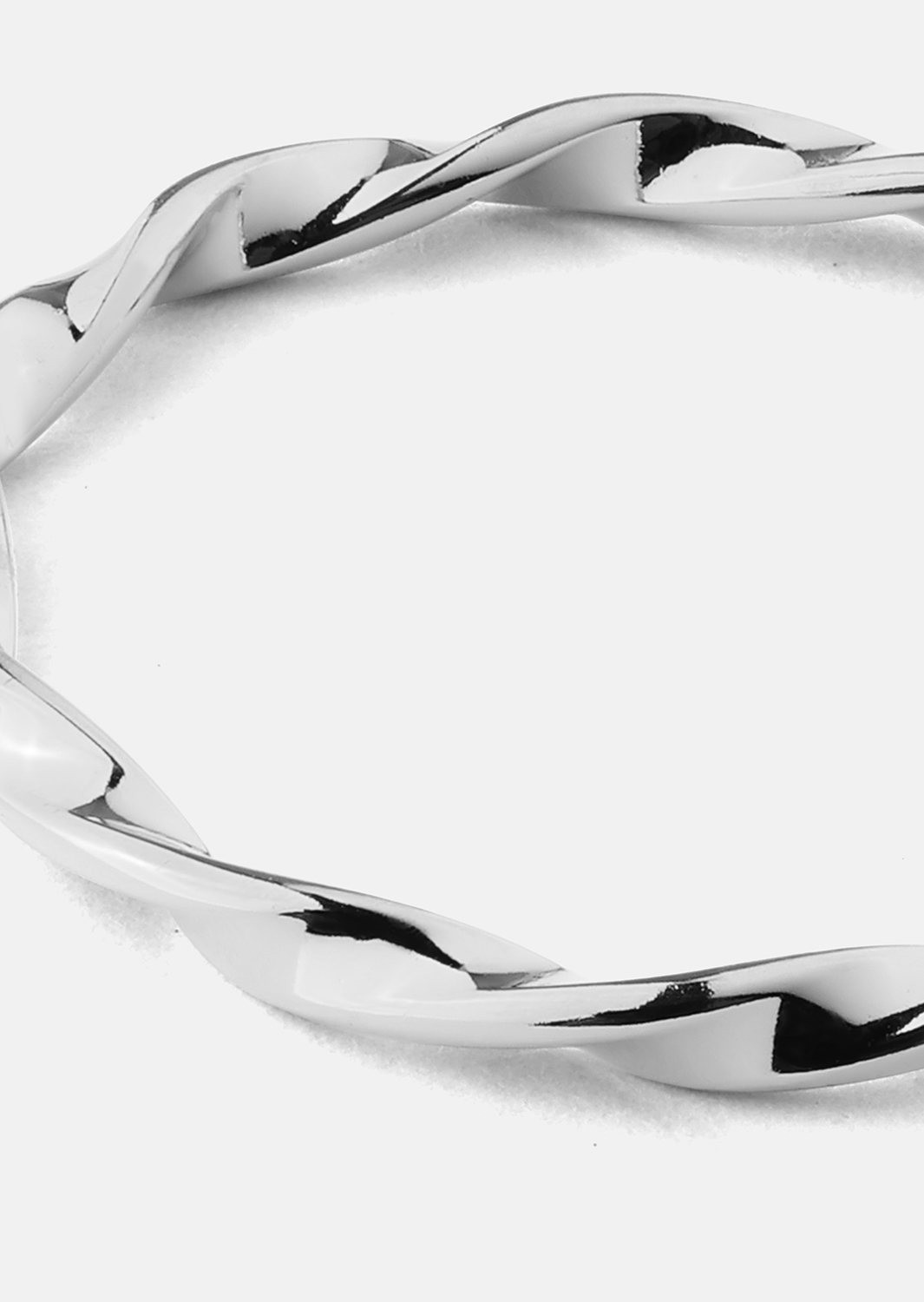 Ring Twist Whisper- Versilbert
