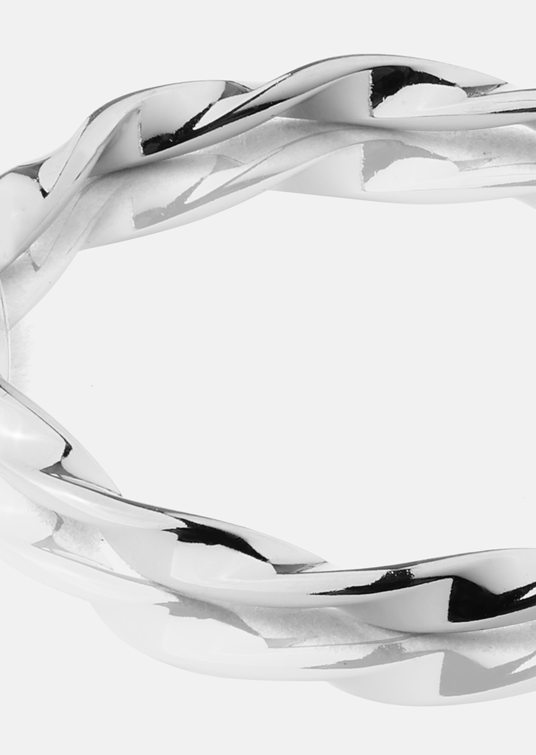 Ring Twist Whisper- Versilbert