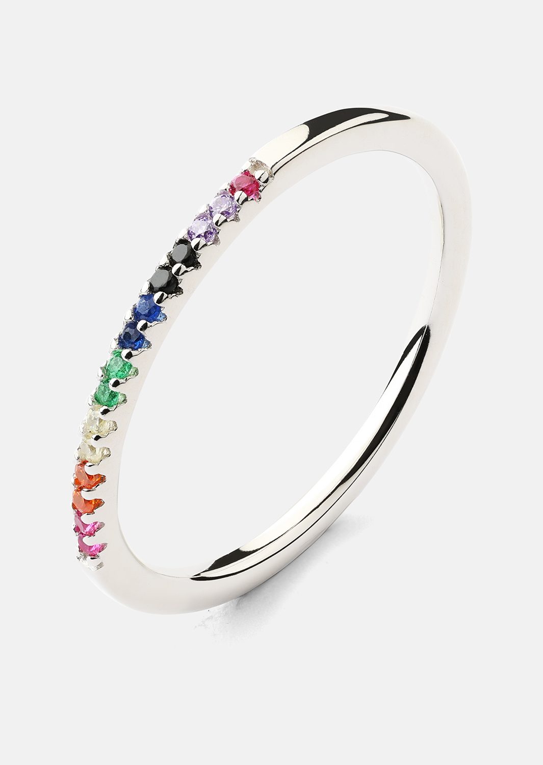 Ring Prism - Versilbert