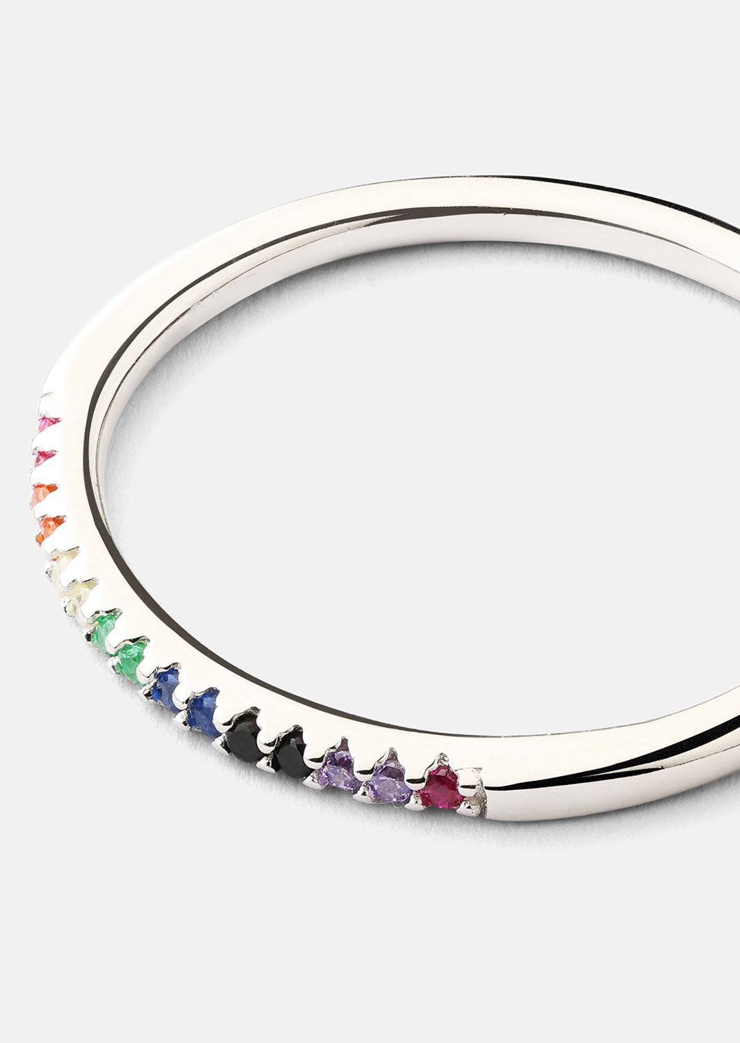 Ring Prism - Versilbert