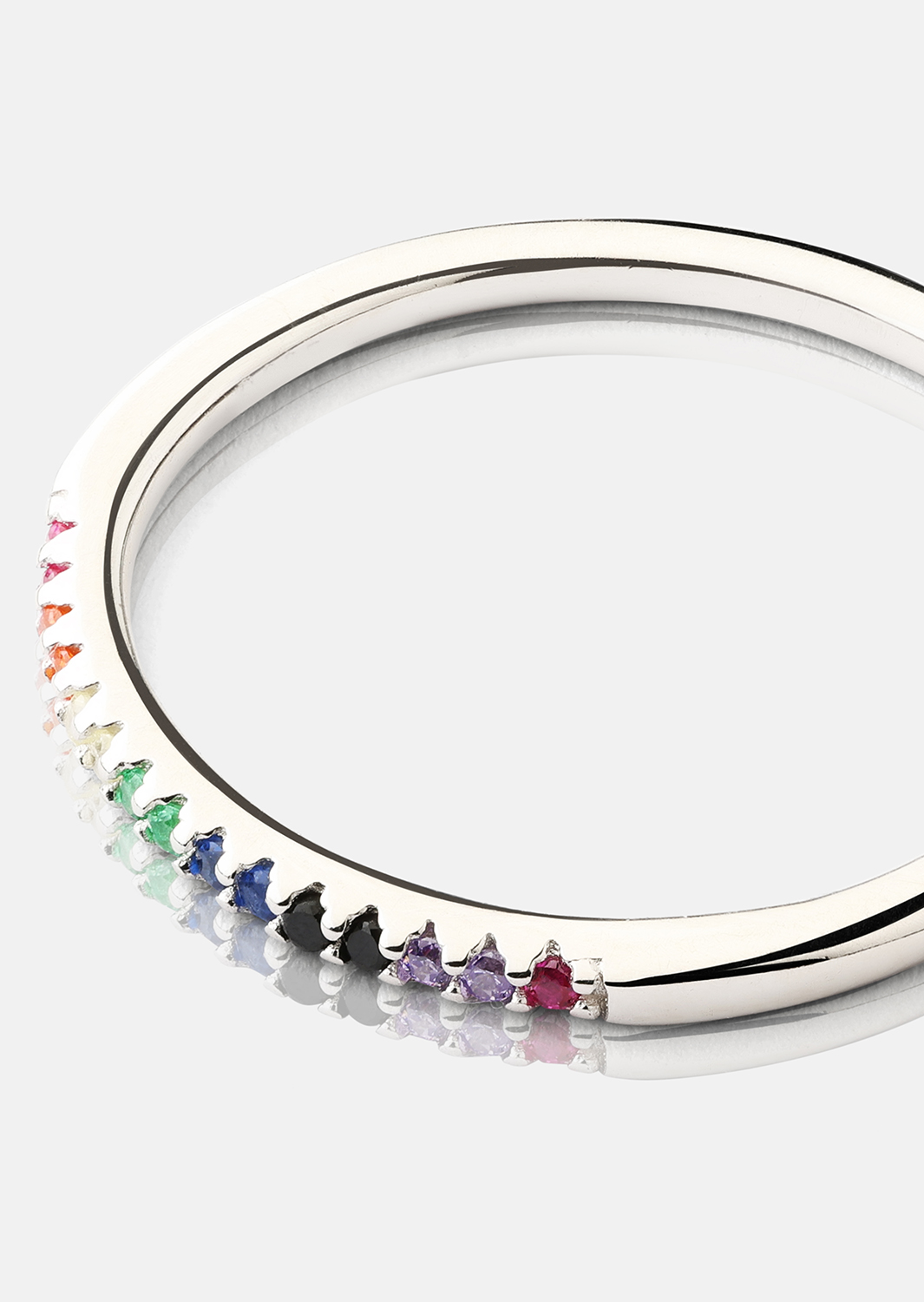 Ring Prism - Versilbert