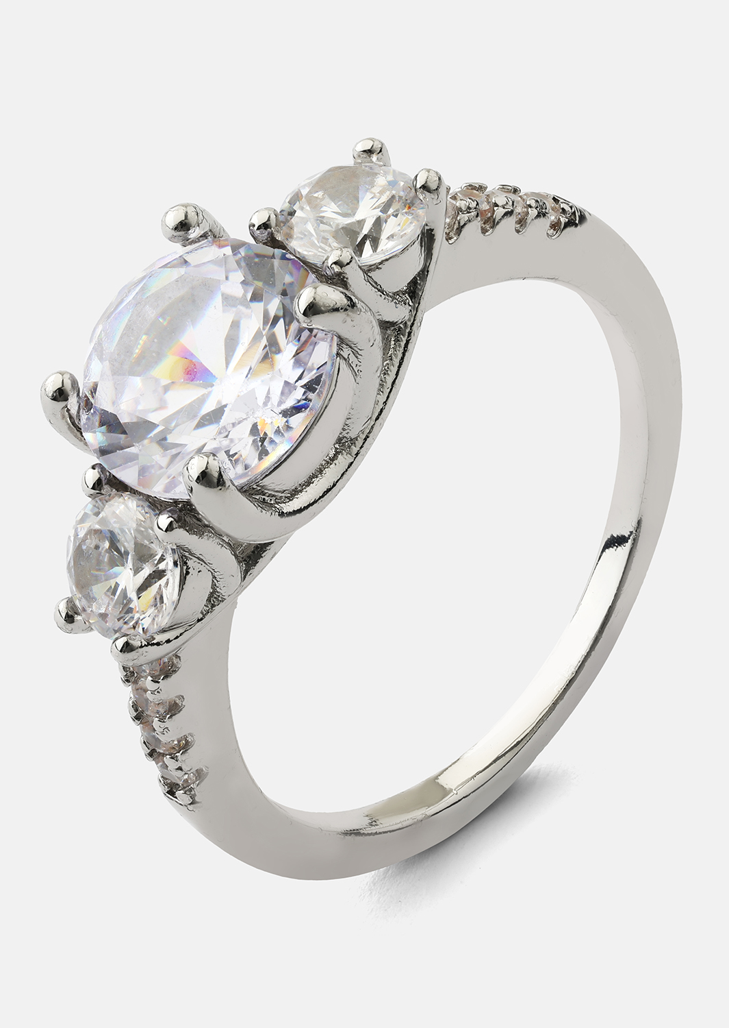 Ring Trinity - Versilbert