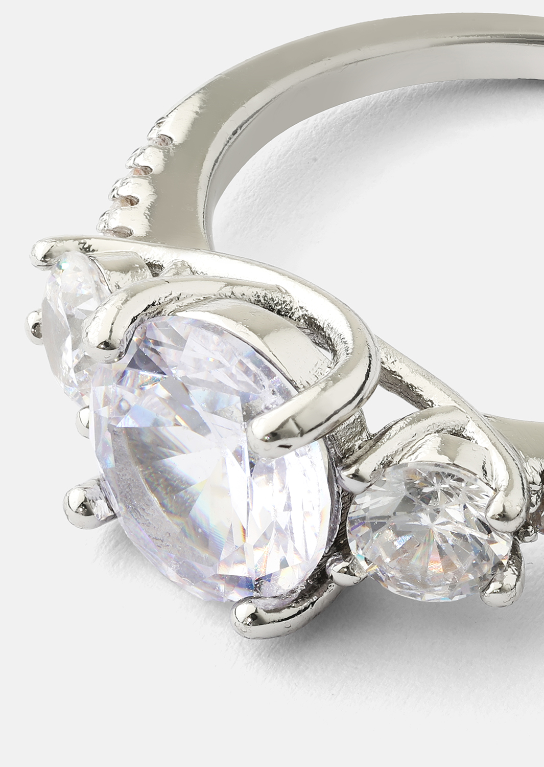 Ring Trinity - Versilbert