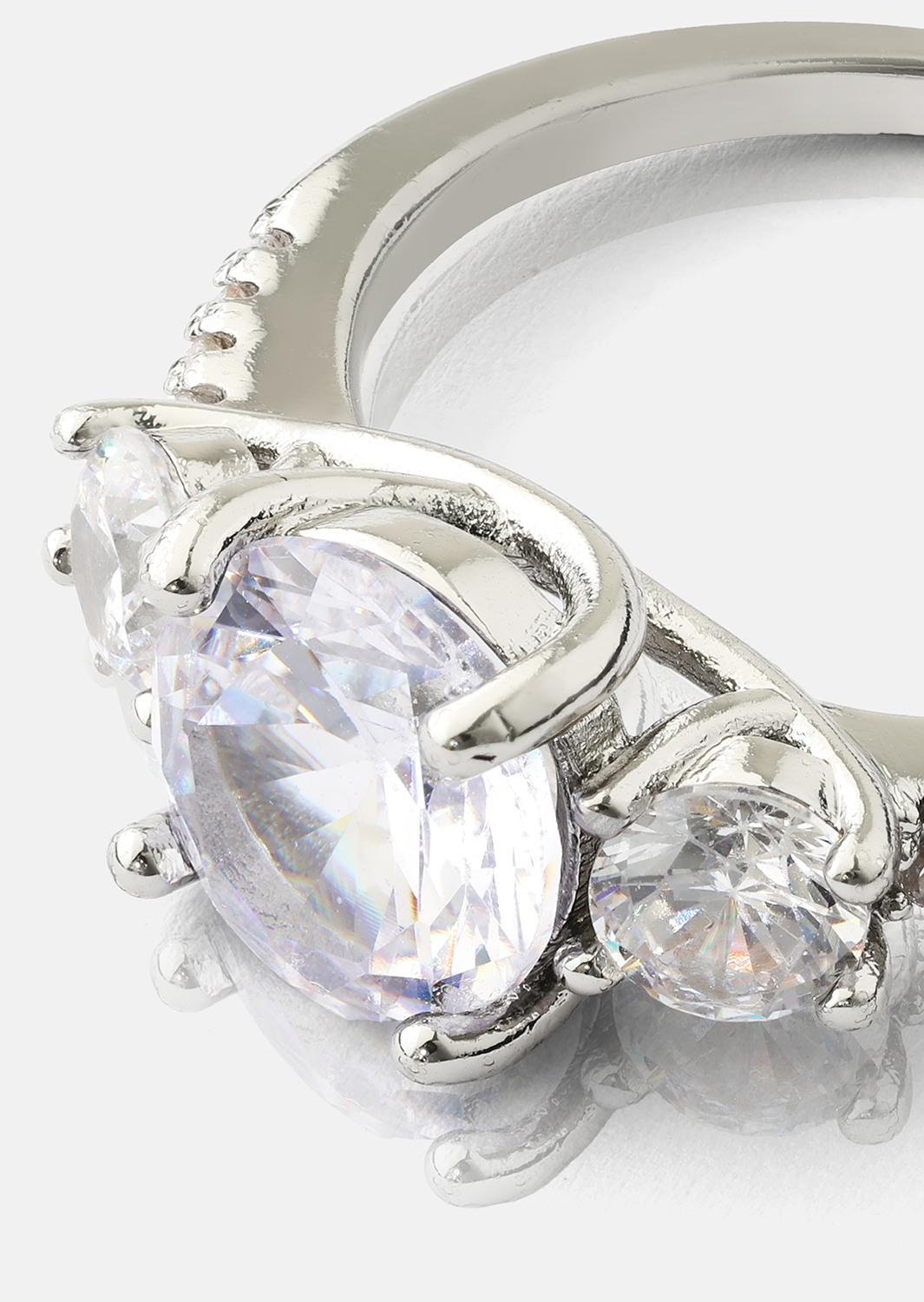 Ring Trinity - Versilbert
