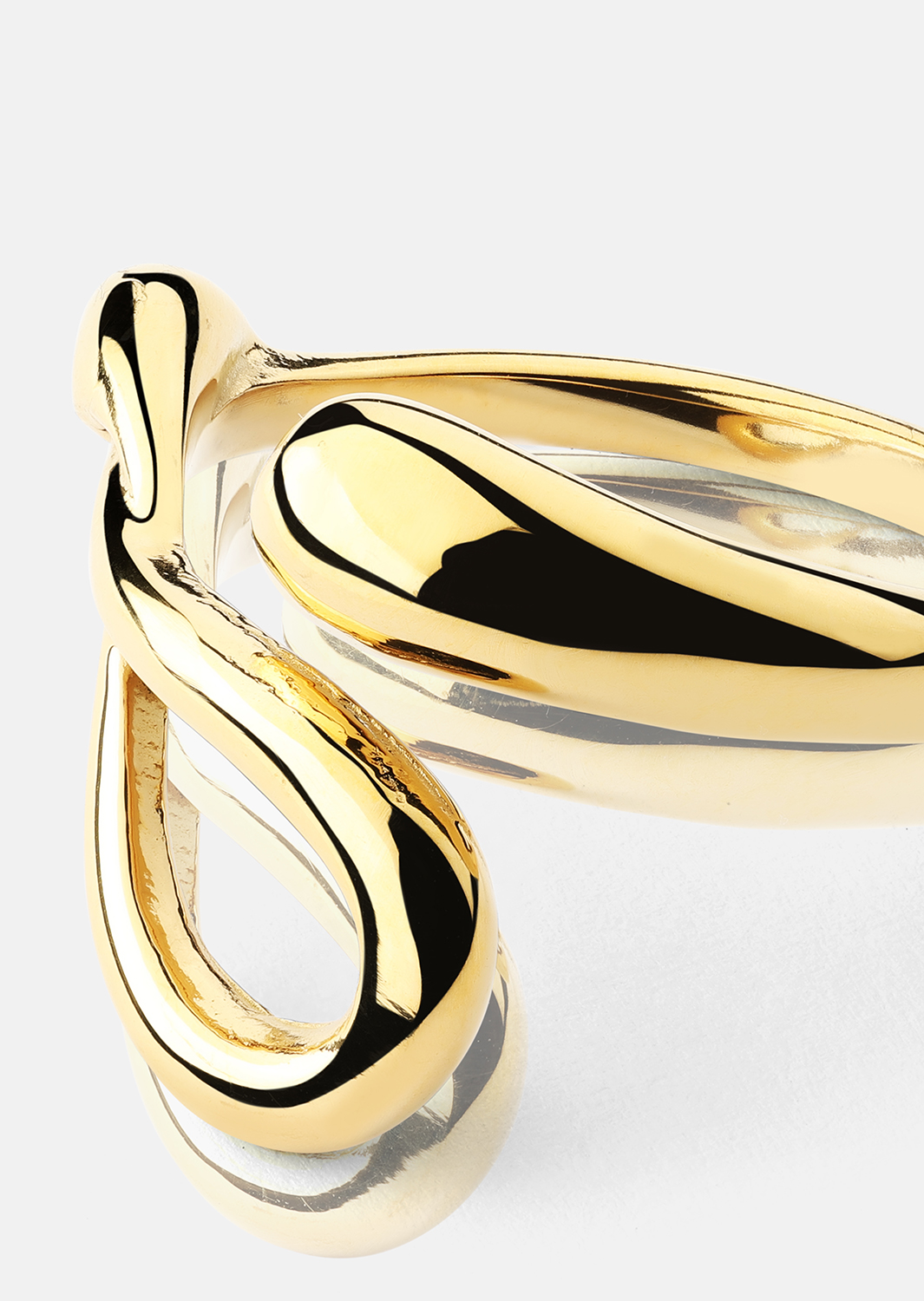 Ring Loop - 18k Vergoldet