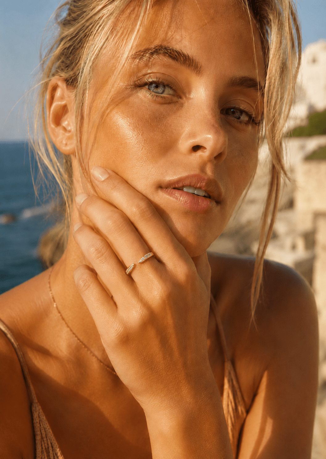 Ring Celestina- 18k Vergoldet