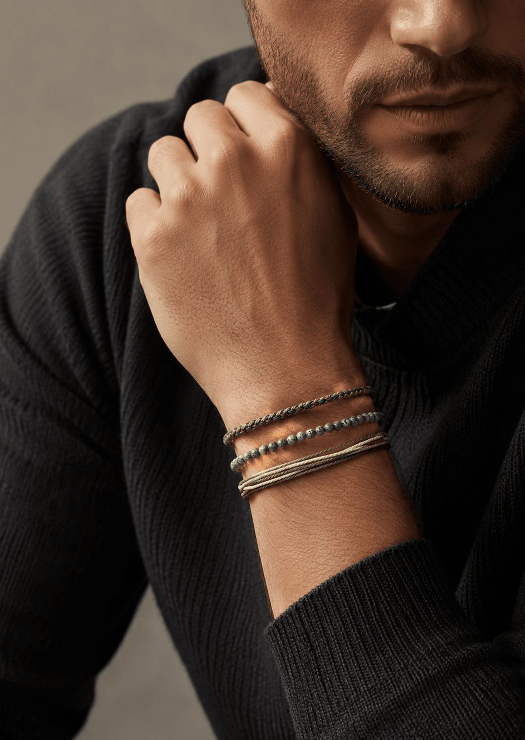 Kordelarmband Alden Frame
