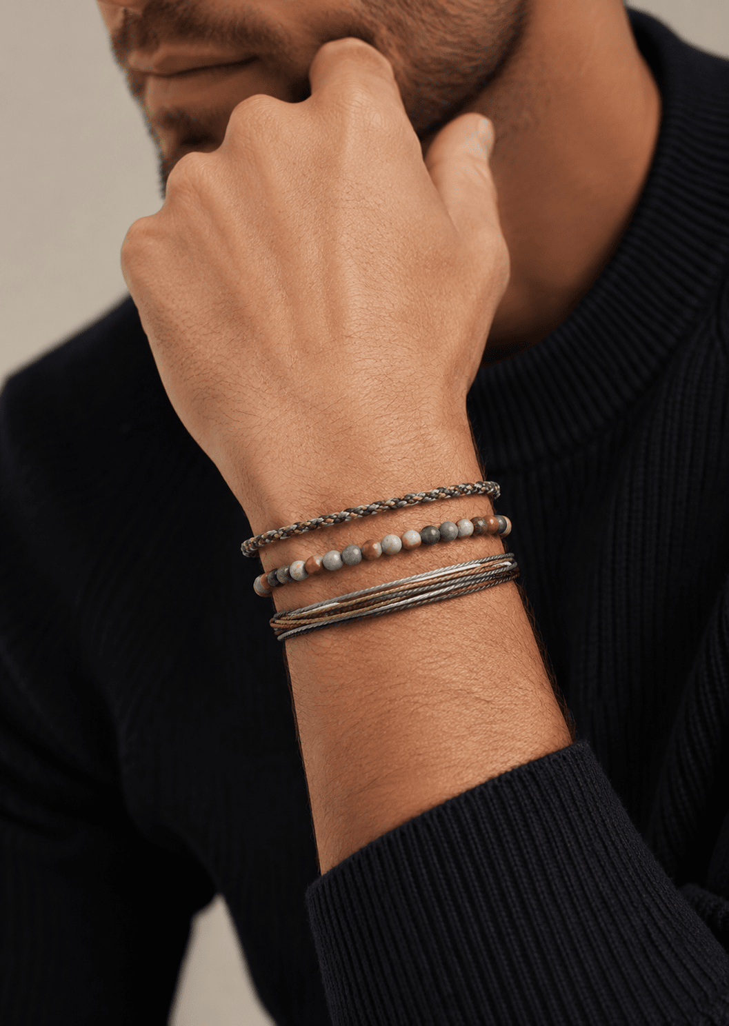 Kordelarmband Triton Weave